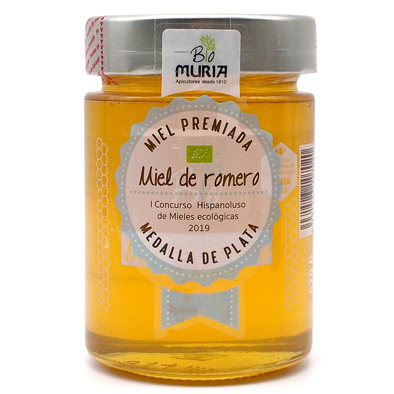 BIO MURIA - MIEL DE ROMERO 470g BIO 3